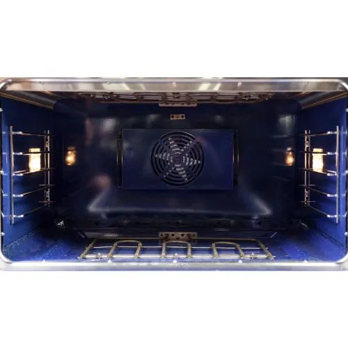Nxr Ranges AKD3605 36-In. Culinary Series Professional Style Gas And Electric Dual Fuel Range. Stainless Steel