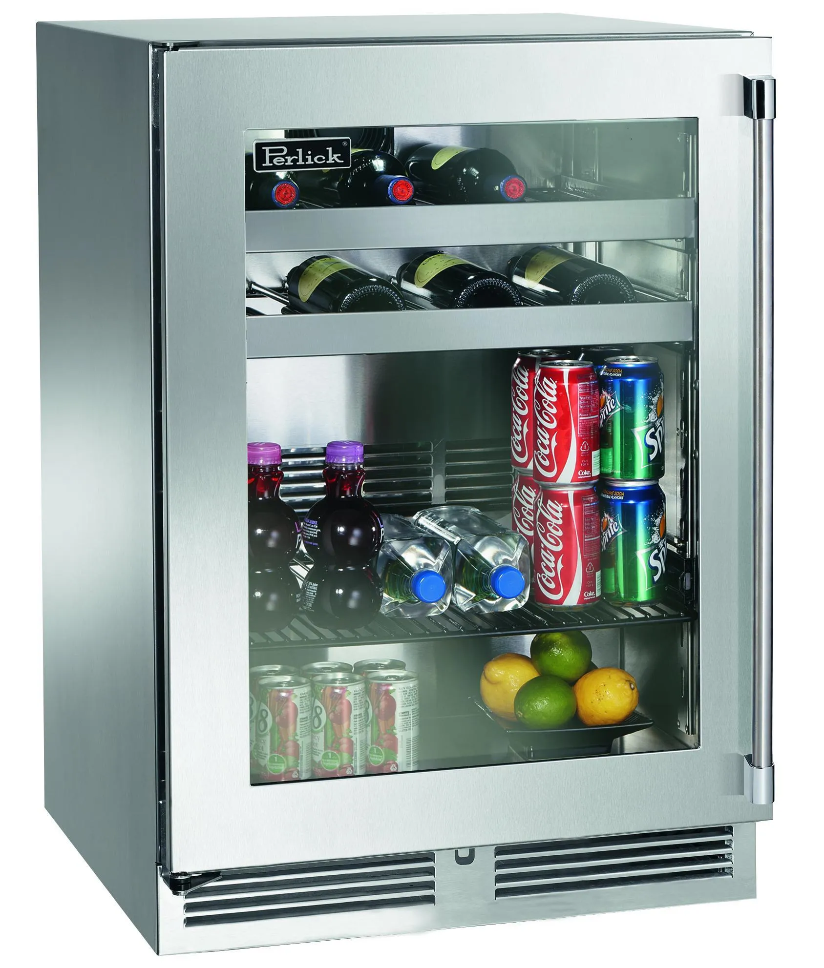 Perlick HP24CO43L 24Outdoor Dual-Zone Refrigerator/Wine Reserve