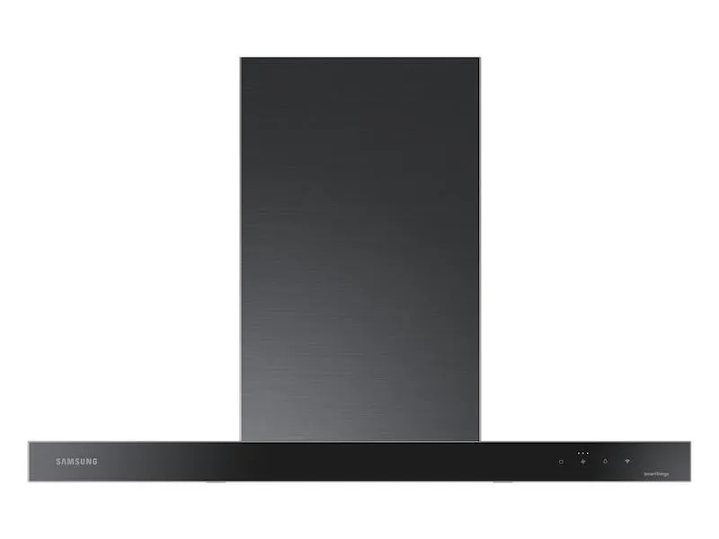 Samsung NK36CB600W33 36 Bespoke Smart Wall Mount Hood In Clean Deep Charcoal