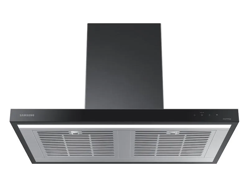 Samsung NK36CB600W33 36 Bespoke Smart Wall Mount Hood In Clean Deep Charcoal