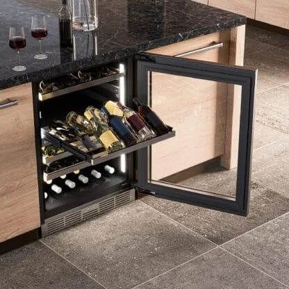 Silhouette SPRWC052D3SS Silhouette Pro Gen 3 - 24 Built-In Wine Cellar In Stainless Steel