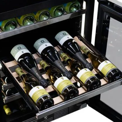 Silhouette SPRWC052D3SS Silhouette Pro Gen 3 - 24 Built-In Wine Cellar In Stainless Steel