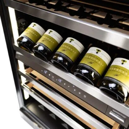 Silhouette SPRWC052D3SSP Silhouette Pro Gen 3 - 24 Built-In Wine Cellar Panel-Ready