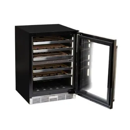 Silhouette SPRWC052D3SSP Silhouette Pro Gen 3 - 24 Built-In Wine Cellar Panel-Ready