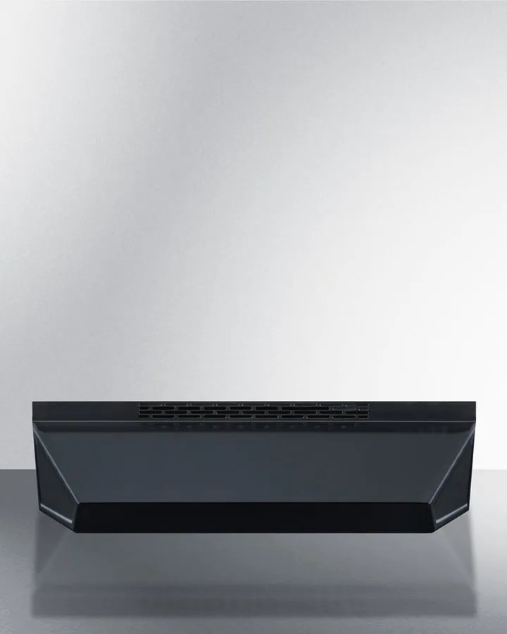 Summit ADAH1618B 18 Under Cabinet Convertible Range Hood. Ada Compliant