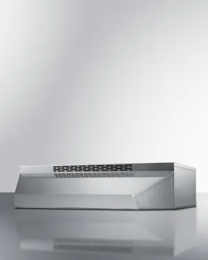 Summit ADAH1618SS 18 Under Cabinet Convertible Range Hood. Ada Compliant