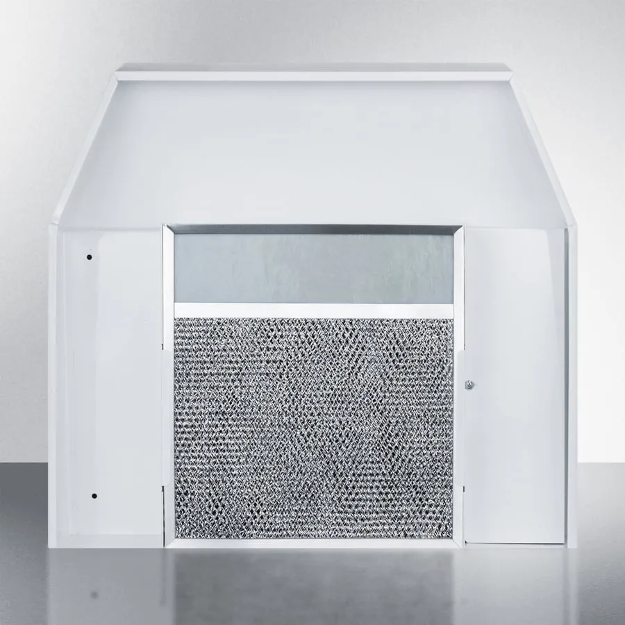 Summit ADAH1618W 18 Under Cabinet Convertible Range Hood. Ada Compliant