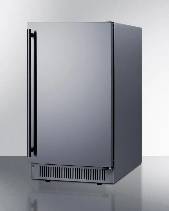 Summit BIM182OSADA 18 Wide Outdoor Clear Icemaker. Ada Compliant