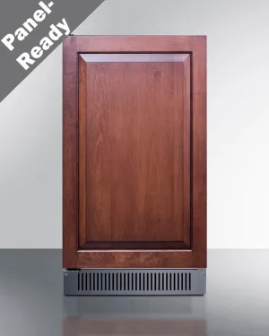Summit BIM182OSADAIFLHD 18 Wide Clear Outdoor Icemaker. Ada Compliant (Panel Not Included)