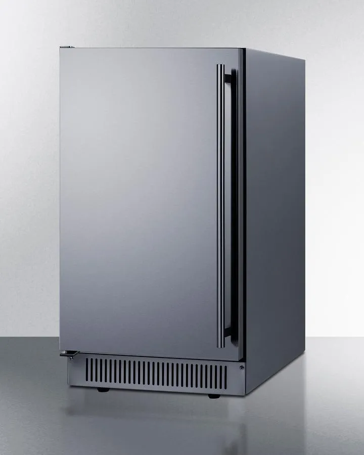 Summit BIM182OSADALHD 18 Wide Outdoor Clear Icemaker. Ada Compliant