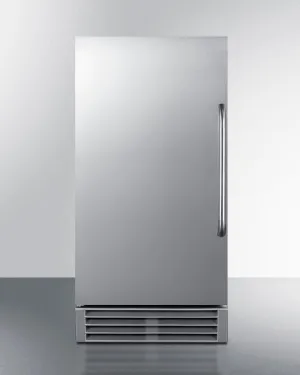 Summit BIM47OSADA Built-In Outdoor 50 Lb. Clear Icemaker. Ada Compliant