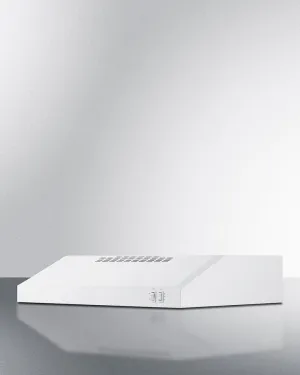 Summit HC24WW 24 Under Cabinet Convertible Range Hood