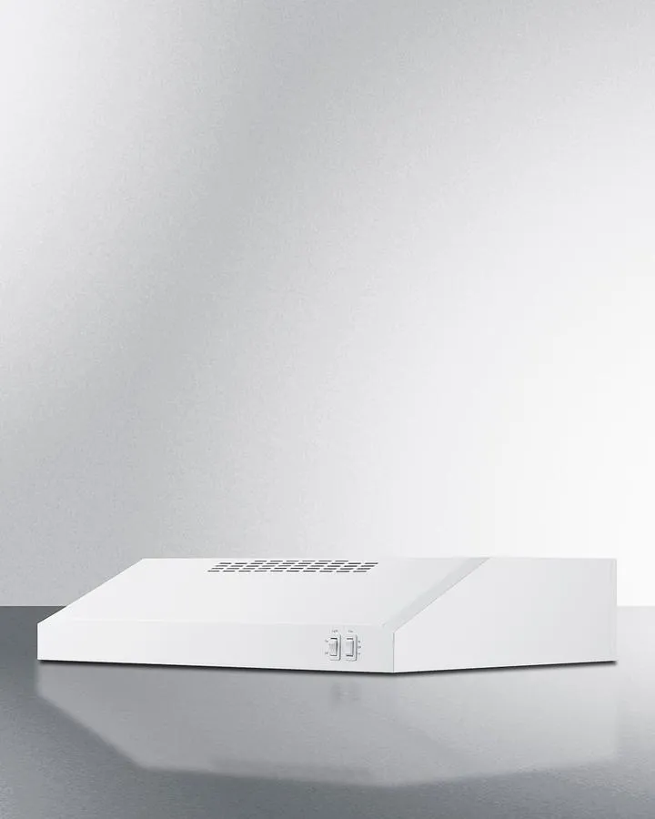 Summit HC24WW 24 Under Cabinet Convertible Range Hood