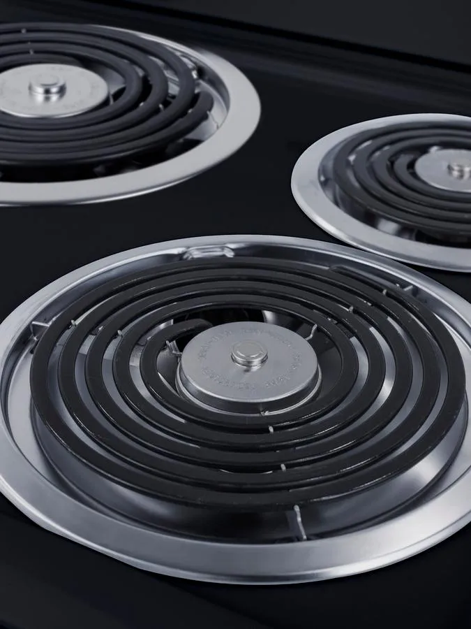 Summit RE2031B 20 Wide Electric Coil Range