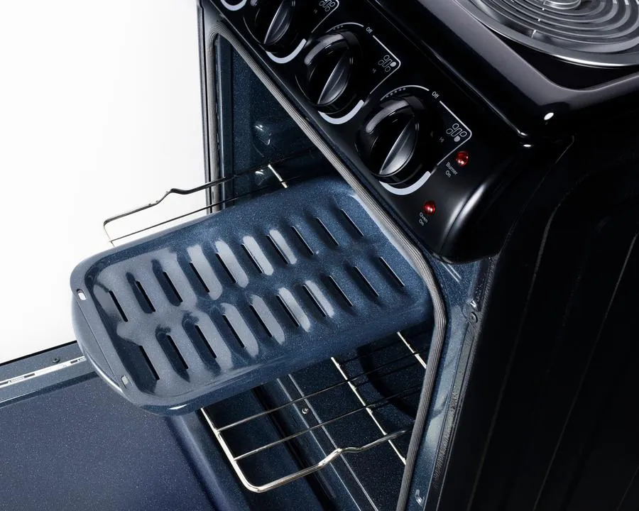 Summit RE2031B 20 Wide Electric Coil Range