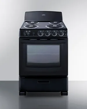 Summit RE2413B 24 Wide Electric Coil Range