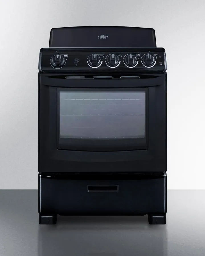 Summit RE2413B 24 Wide Electric Coil Range