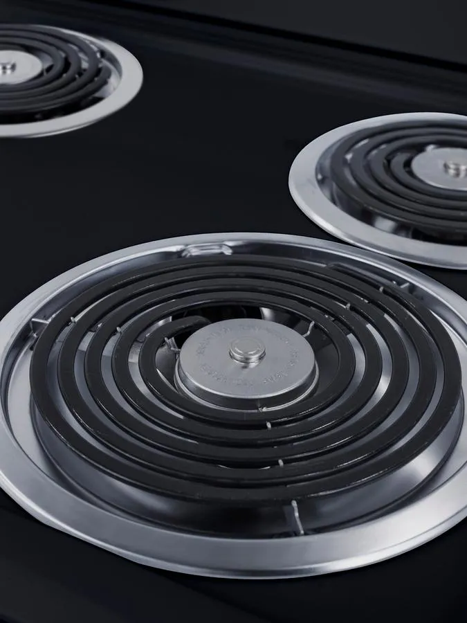 Summit RE2413B 24 Wide Electric Coil Range