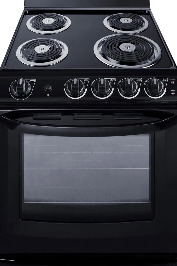 Summit RE2413B 24 Wide Electric Coil Range