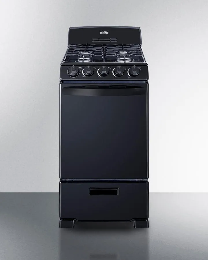 Summit RG201B 20 Wide Gas Range