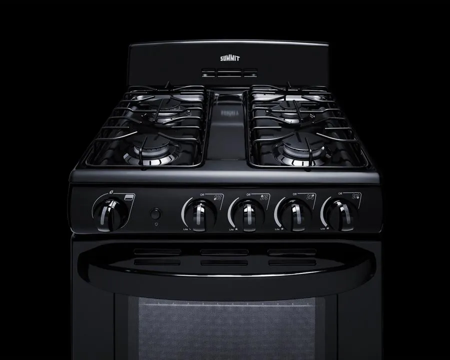 Summit RG2402B 24 Wide Gas Range