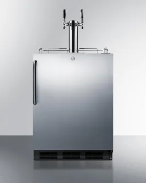 Summit SBC54OSBIADA 24 Wide Outdoor Kegerator. Ada Compliant