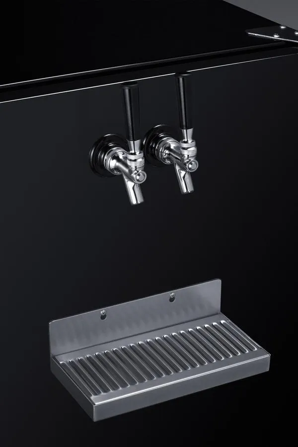 Summit SBC58BFRTPADALHD 24 Wide Front Tap Built-In Beer Kegerator. Ada-Compliant