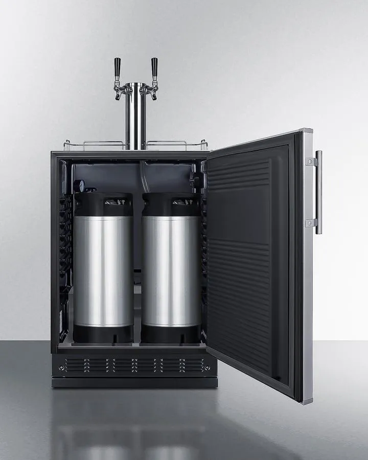 Summit SBC7BRSCF2 24 Wide Cold Brew Coffee Kegerator