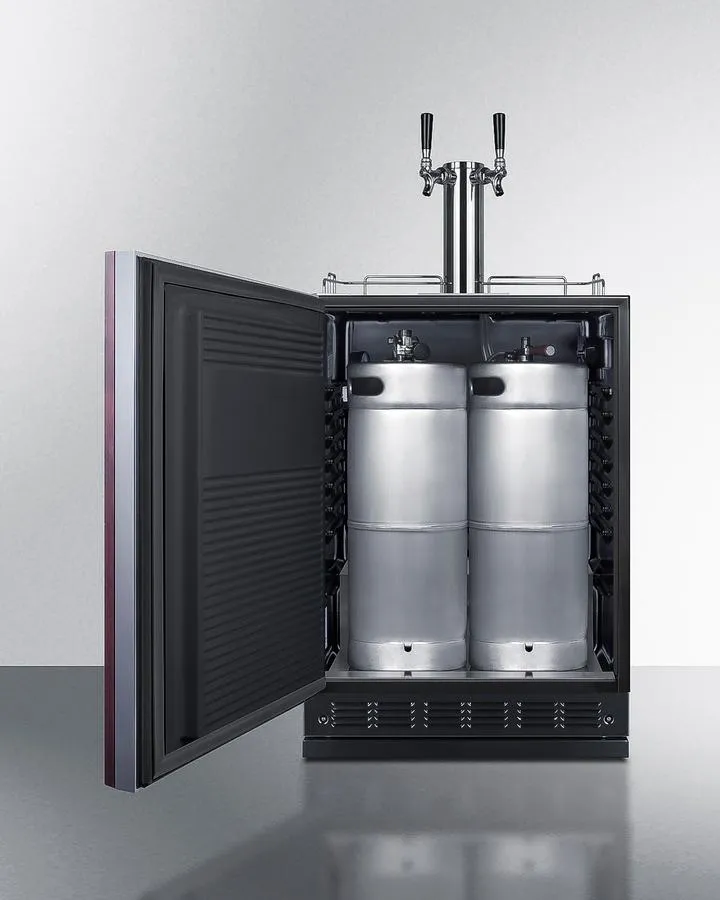 Summit SBC7BRSIFLHD 24 Wide Beer Kegerator (Panel Not Included)