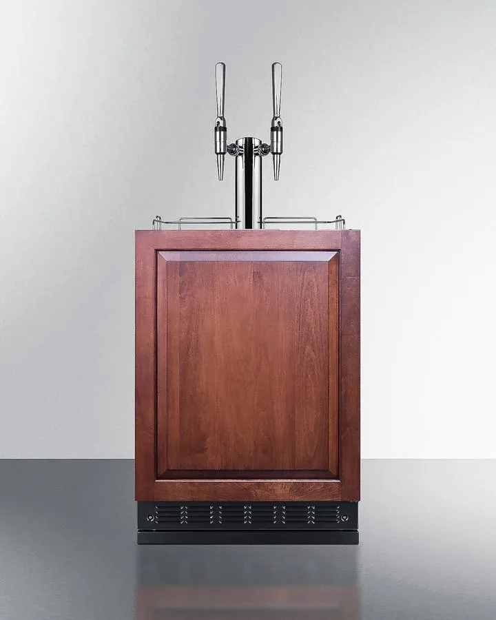 Summit SBC7BRSIFNCF2 24 Wide Nitro Coffee Kegerator (Panel Not Included)