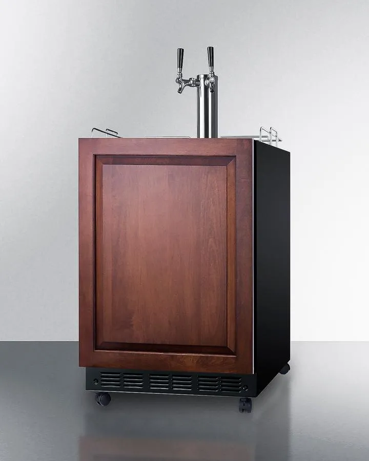 Summit SBC7BRSIFWK2 24 Wide Wine Kegerator (Panel Not Included)