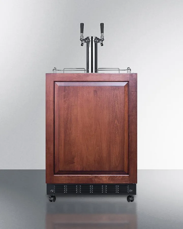 Summit SBC7BRSIFWK2 24 Wide Wine Kegerator (Panel Not Included)