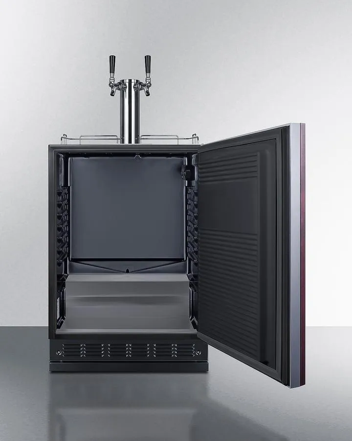 Summit SBC7BRSIFWK2 24 Wide Wine Kegerator (Panel Not Included)