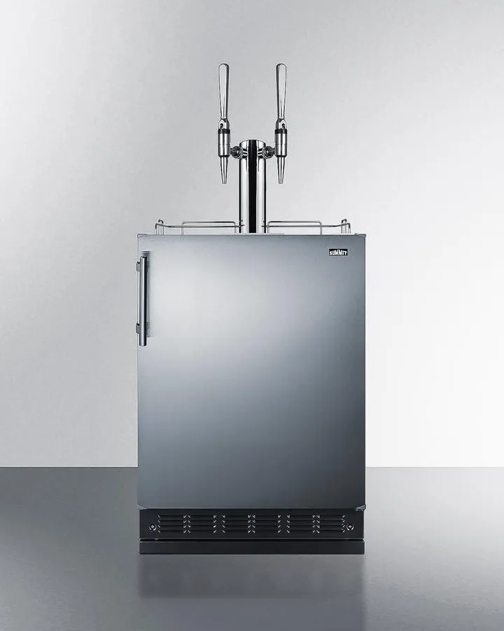 Summit SBC7BRSNCF2 24 Wide Nitro Coffee Kegerator