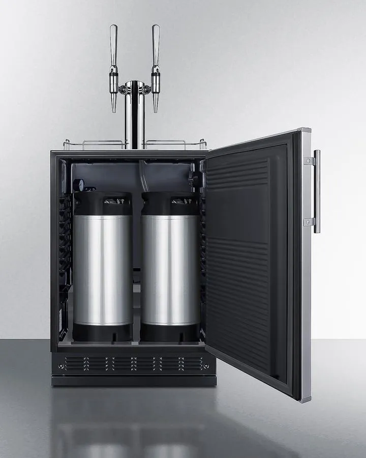 Summit SBC7BRSNCF2 24 Wide Nitro Coffee Kegerator