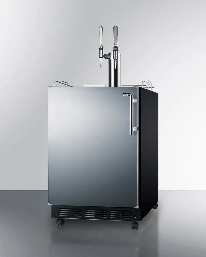 Summit SBC7BRSNCF2LHD 24 Wide Nitro Coffee Kegerator
