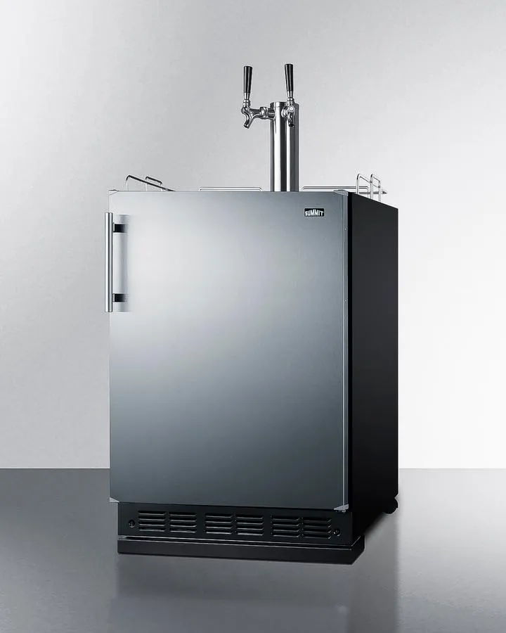 Summit SBC7BRSWK2 24 Wide Wine Kegerator