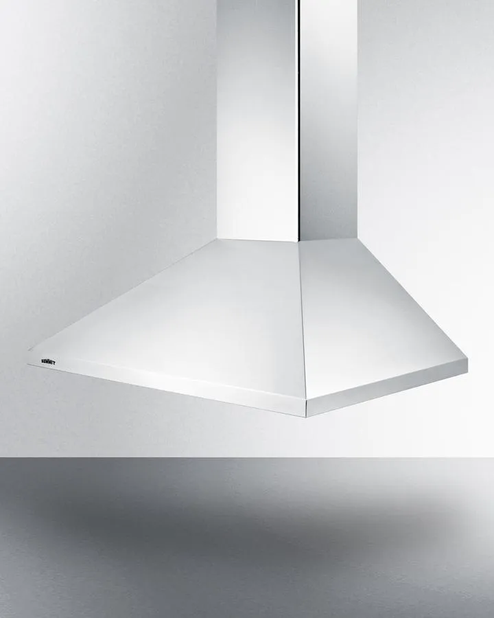 Summit SEH1530SSADA 30 Wide Wall-Mounted Range Hood. Ada-Compliant