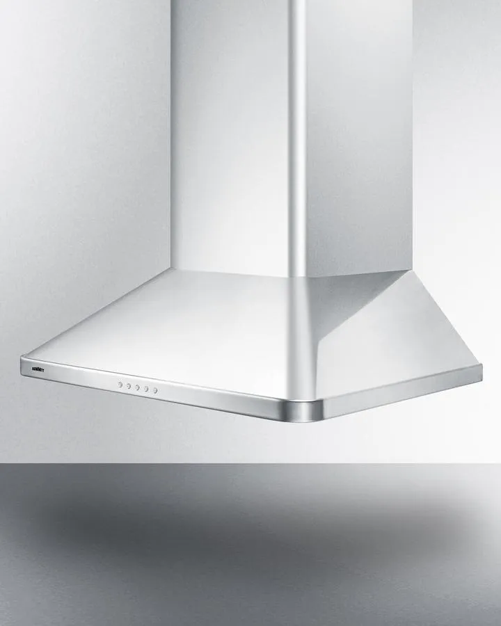 Summit SEH3624SSADA 24 Wide Wall-Mounted Range Hood. Ada-Compliant