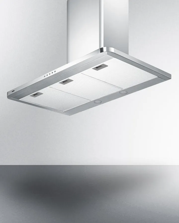 Summit SEH3636SSADA 36 Wide Wall-Mounted Range Hood. Ada-Compliant