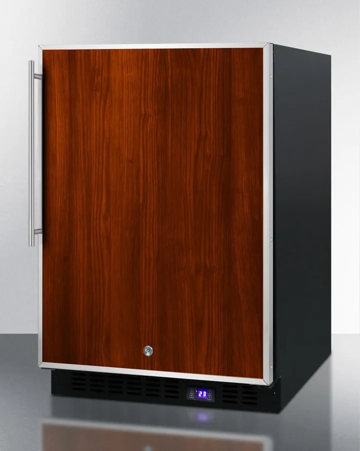 Summit SPFF51OSFRIM 24 Wide Outdoor All-Freezer With Icemaker