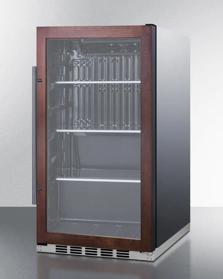 Summit SPR488BOSCSSPNR Shallow Depth Indoor/Outdoor Beverage Cooler