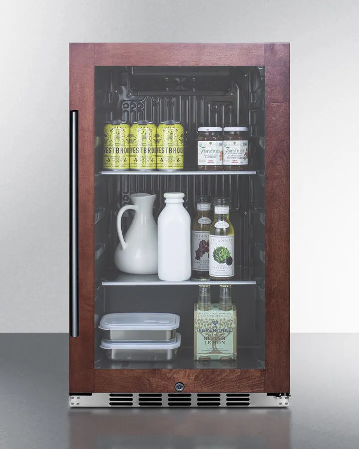 Summit SPR488BOSCSSPNR Shallow Depth Indoor/Outdoor Beverage Cooler