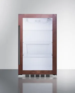Summit SPR489OSCSSPNR Shallow Depth Indoor/Outdoor Beverage Cooler