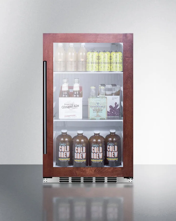 Summit SPR489OSCSSPNR Shallow Depth Indoor/Outdoor Beverage Cooler