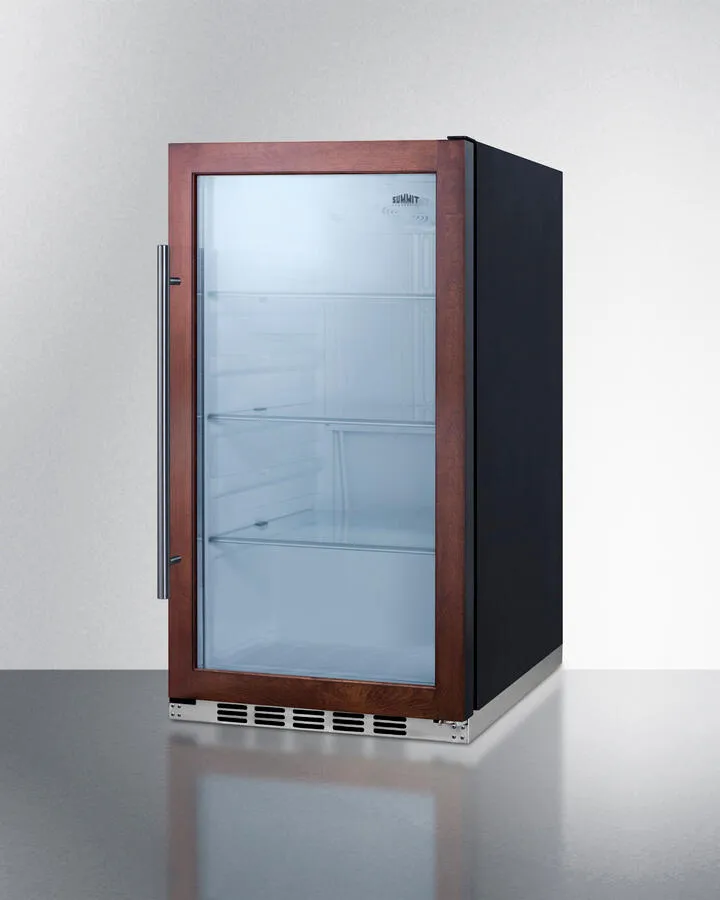Summit SPR489OSPNR Shallow Depth Indoor/Outdoor Beverage Cooler