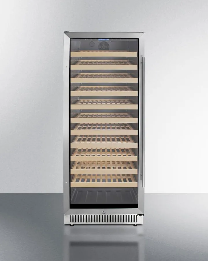 Summit SWC1127BLHD 24 Wide Single Zone Wine Cellar