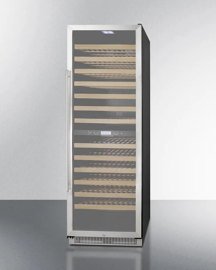 Summit SWC1966B 24 Wide Dual Zone Wine Cellar