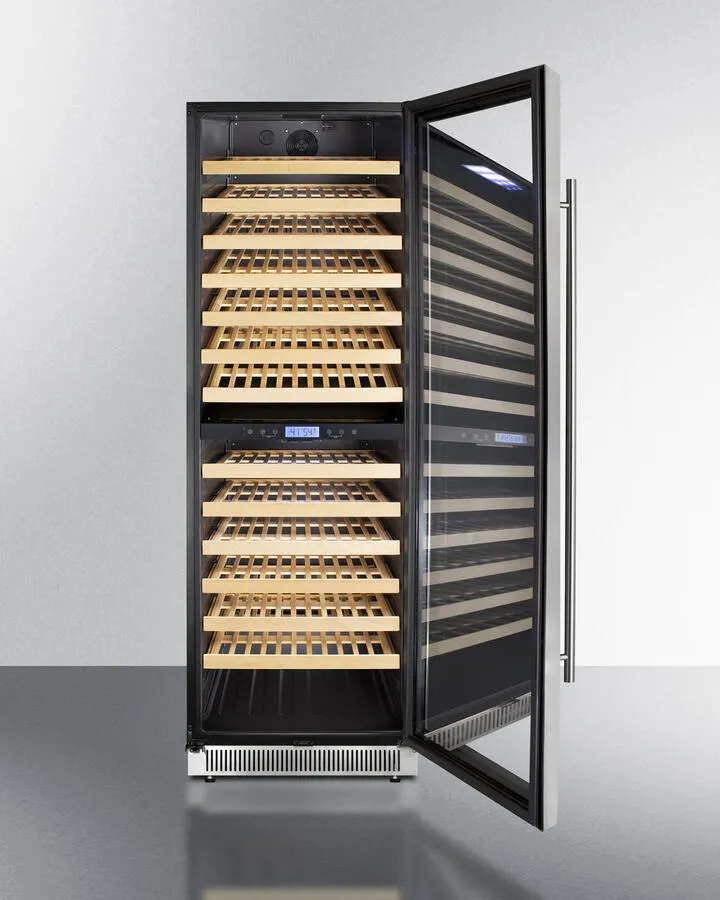 Summit SWC1966B 24 Wide Dual Zone Wine Cellar