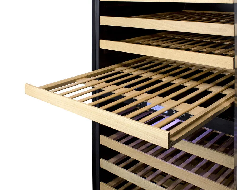 Summit SWC1966B 24 Wide Dual Zone Wine Cellar